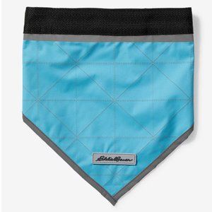 New Eddie Bauer Blue Reversible Pet Bandana L/XL